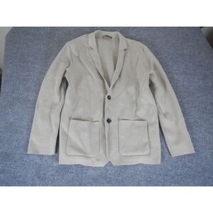 Men's Paul James XL Beige Cardigan Sweater